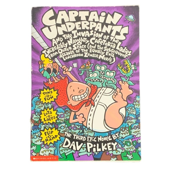 Captain Underpants and the Invasion of the Incredibly Naughty Cafeteria Ladies - Picture 1 of 8